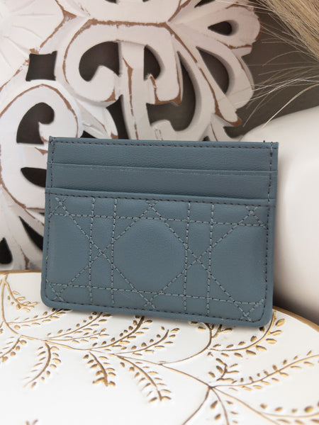 MISS CD CARD CASE WALLET - BLUE