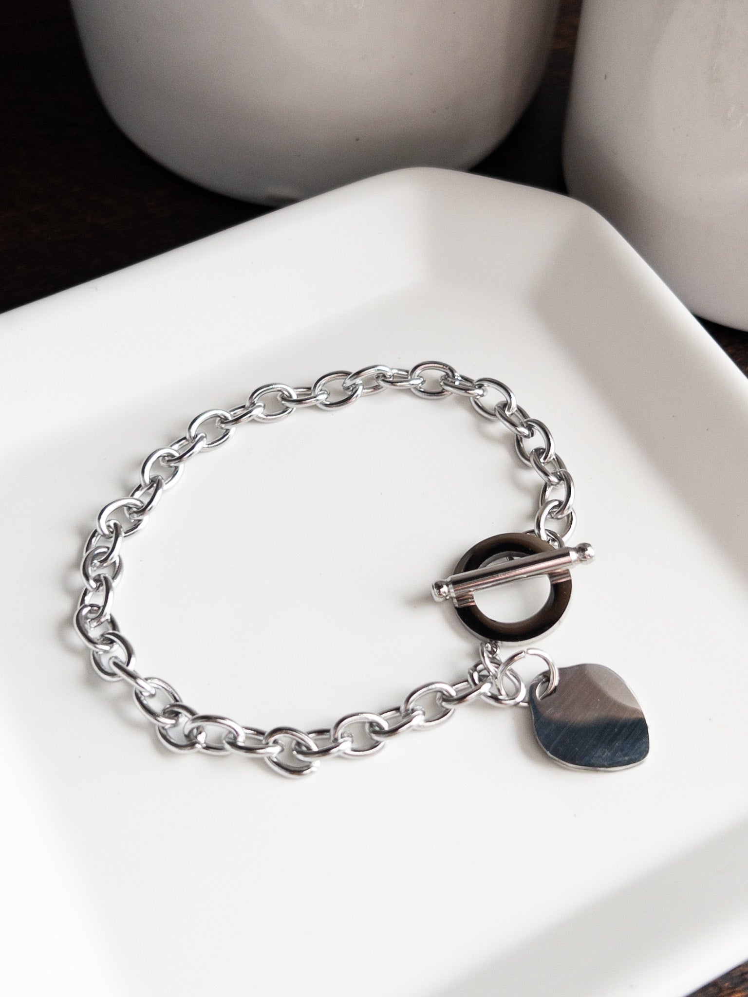 CORAZON BRACELET - SILVER