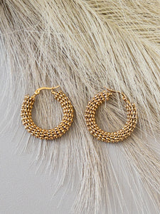 DUCHESS HOOP EARRINGS