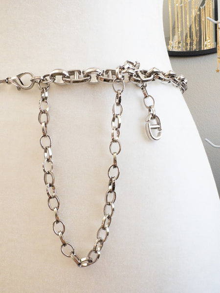 CD CHAIN BELT - SILVER